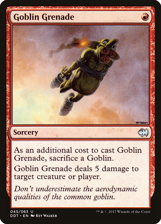 Goblin Grenade [Duel Decks: Merfolk vs. Goblins] | Nerdhalla Games