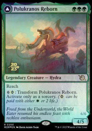 Polukranos Reborn // Polukranos, Engine of Ruin [March of the Machine Prerelease Promos] | Nerdhalla Games