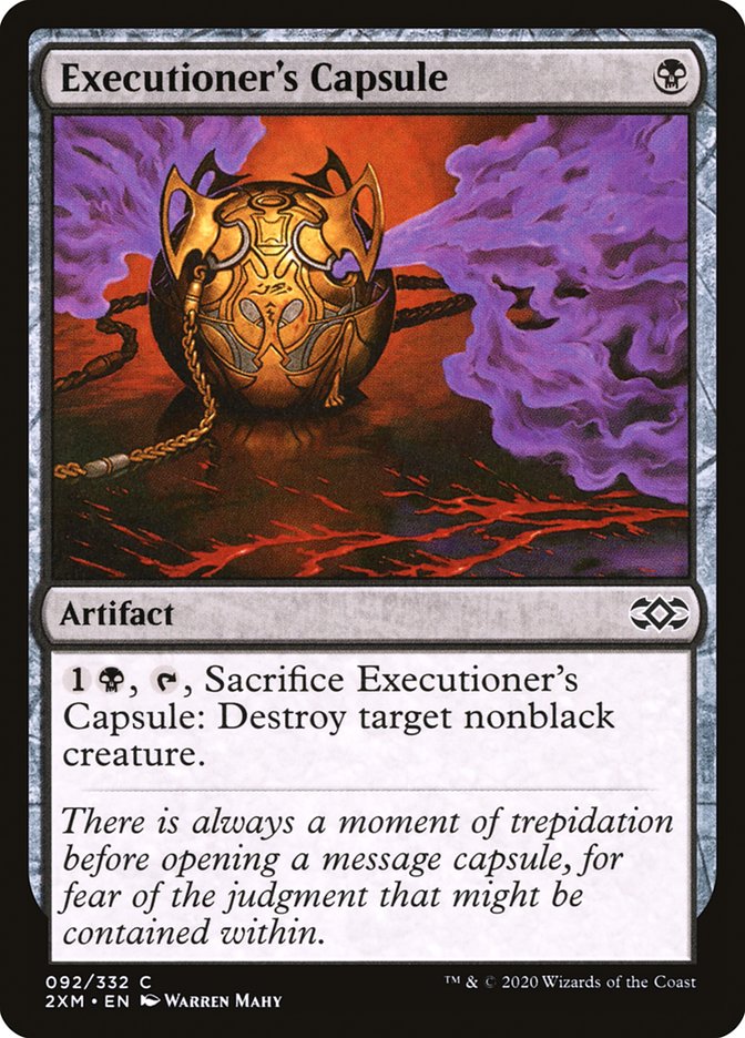 Executioner's Capsule [Double Masters] | Nerdhalla Games