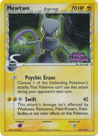 Mewtwo (24/110) (Delta Species) (Stamped) [EX: Holon Phantoms] | Nerdhalla Games