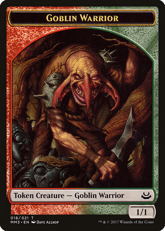 Goblin Warrior [Modern Masters 2017 Tokens] | Nerdhalla Games