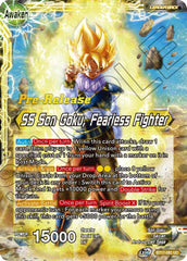 Son Goku // SS Son Goku, Fearless Fighter (BT17-081) [Ultimate Squad Prerelease Promos] | Nerdhalla Games