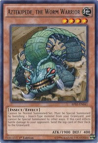 Aztekipede, the Worm Warrior [BP03-EN041] Rare | Nerdhalla Games