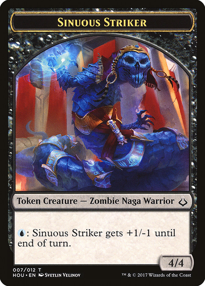 Sinuous Striker [Hour of Devastation Tokens] | Nerdhalla Games