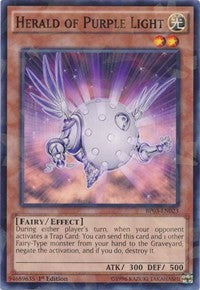 Herald of Purple Light (Shatterfoil) [BP03-EN023] Shatterfoil Rare | Nerdhalla Games