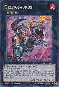 Grenosaurus (Shatterfoil) [BP03-EN116] Rare | Nerdhalla Games