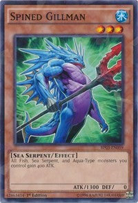 Spined Gillman (Shatterfoil) [BP03-EN059] Rare | Nerdhalla Games