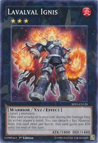 Lavalval Ignis (Shatterfoil) [BP03-EN120] Rare | Nerdhalla Games