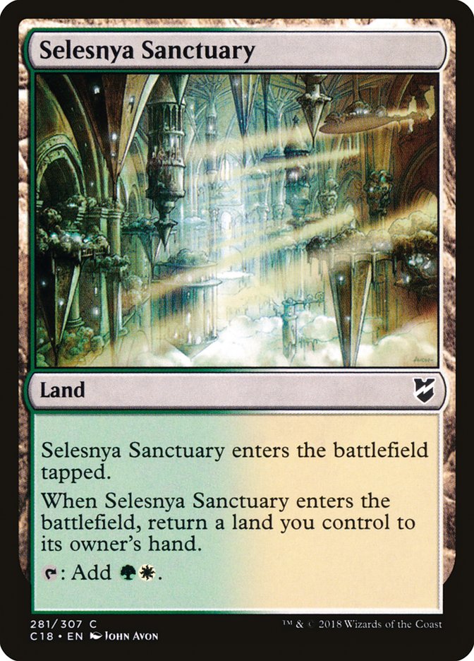 Selesnya Sanctuary [Commander 2018] | Nerdhalla Games