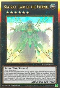 Beatrice, Lady of the Eternal [MAGO-EN035] Gold Rare | Nerdhalla Games