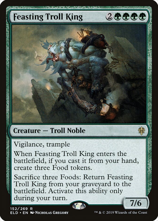 Feasting Troll King [Throne of Eldraine] | Nerdhalla Games