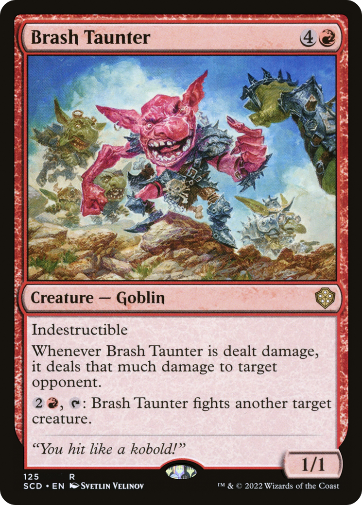 Brash Taunter [Starter Commander Decks] | Nerdhalla Games