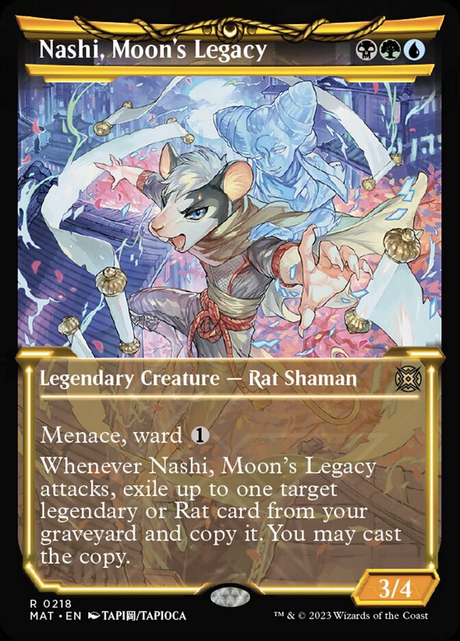 Nashi, Moon's Legacy (Showcase Halo Foil) [March of the Machine: The Aftermath] | Nerdhalla Games