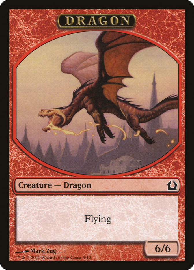 Dragon [Return to Ravnica Tokens] | Nerdhalla Games