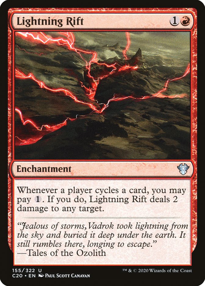 Lightning Rift [Commander 2020] | Nerdhalla Games