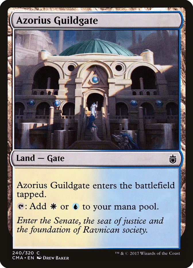 Azorius Guildgate [Commander Anthology] | Nerdhalla Games