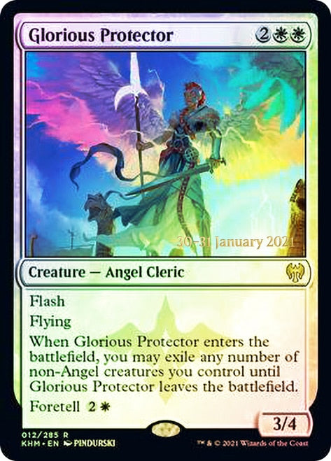 Glorious Protector  [Kaldheim Prerelease Promos] | Nerdhalla Games