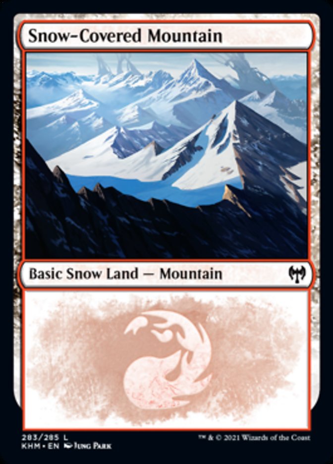 Snow-Covered Mountain (283) [Kaldheim] | Nerdhalla Games