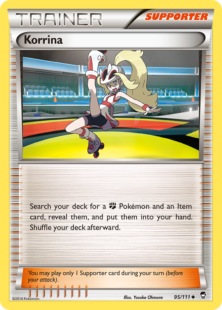 Korrina (95/111) [XY: Furious Fists] | Nerdhalla Games