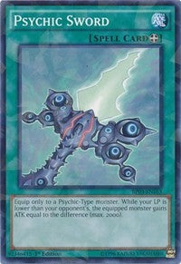 Psychic Sword (Shatterfoil) [BP03-EN163] Common | Nerdhalla Games