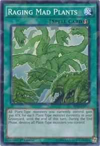 Raging Mad Plants (Shatterfoil) [BP03-EN165] Common | Nerdhalla Games