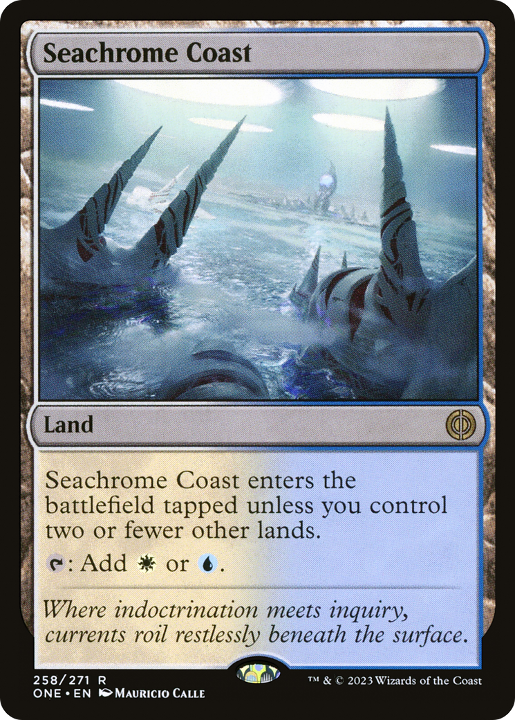 Seachrome Coast [Phyrexia: All Will Be One] | Nerdhalla Games