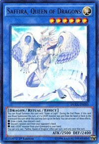 Saffira, Queen of Dragons [DUEA-EN050] Ultra Rare | Nerdhalla Games