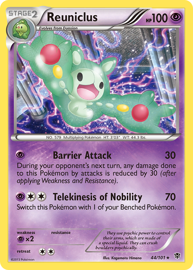 Reuniclus (44/101) [Black & White: Plasma Blast] | Nerdhalla Games