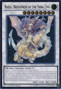 Baxia, Brightness of the Yang Zing (UTR) [DUEA-EN051] Ultimate Rare | Nerdhalla Games