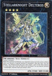 Stellarknight Delteros [DUEA-EN053] Secret Rare | Nerdhalla Games