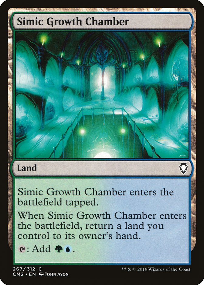 Simic Growth Chamber [Commander Anthology Volume II] | Nerdhalla Games