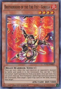 Brotherhood of the Fire Fist - Gorilla [CT11-EN003] Super Rare | Nerdhalla Games