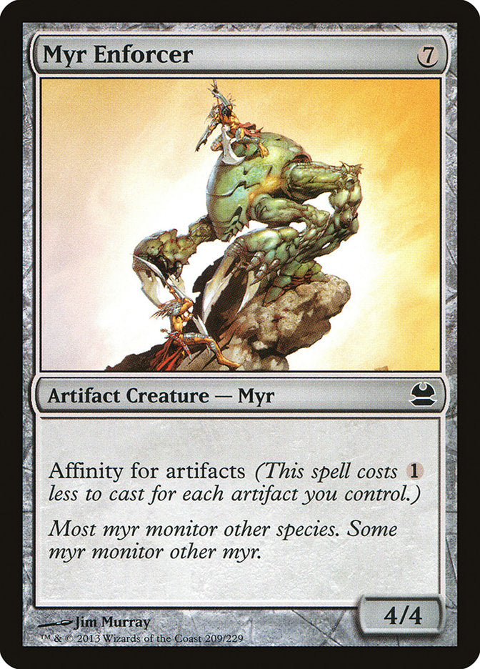 Myr Enforcer [Modern Masters] | Nerdhalla Games