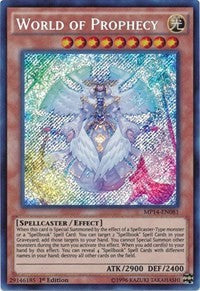 World of Prophecy [MP14-EN081] Secret Rare | Nerdhalla Games