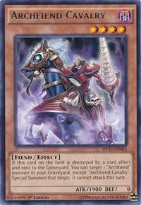 Archfiend Cavalry [MP14-EN083] Rare | Nerdhalla Games