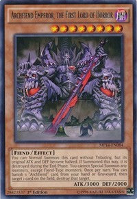 Archfiend Emperor, the First Lord of Horror [MP14-EN084] Rare | Nerdhalla Games