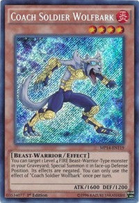 Coach Soldier Wolfbark [MP14-EN119] Secret Rare | Nerdhalla Games