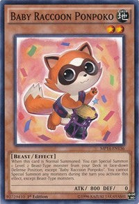 Baby Raccoon Ponpoko [MP14-EN136] Common | Nerdhalla Games