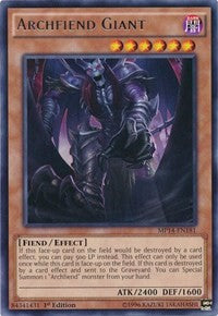 Archfiend Giant [MP14-EN181] Rare | Nerdhalla Games