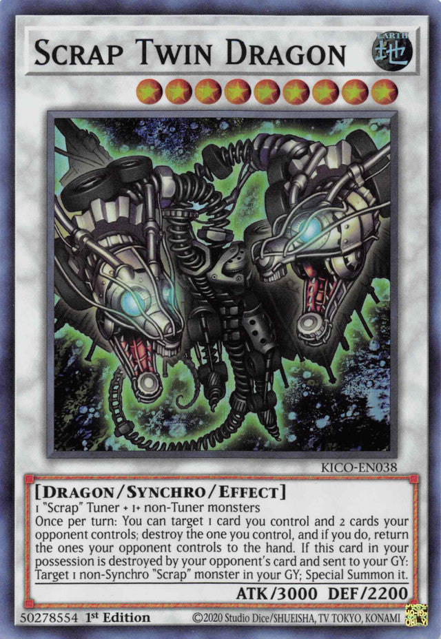 Scrap Twin Dragon [KICO-EN038] Super Rare | Nerdhalla Games