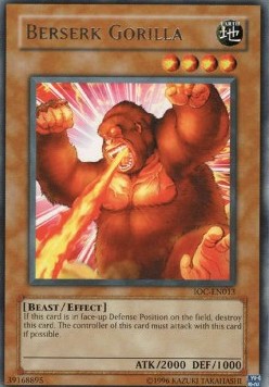 Berserk Gorilla [IOC-EN013] Rare | Nerdhalla Games