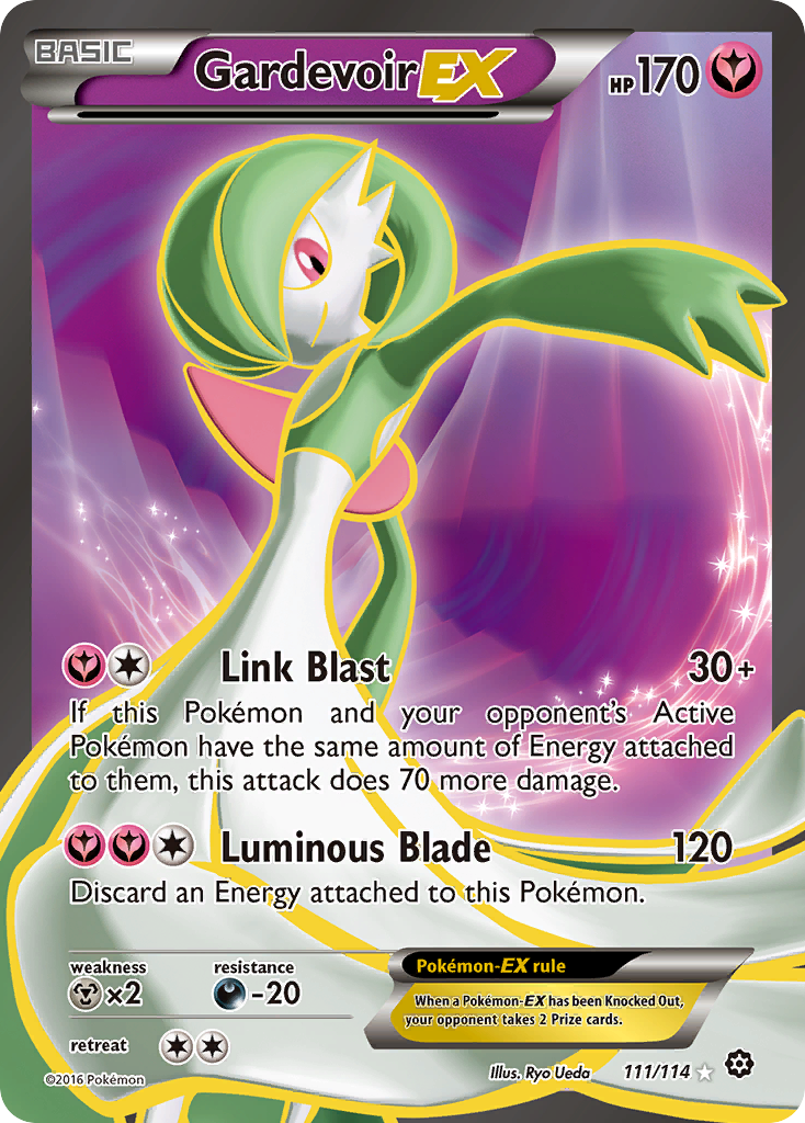 Gardevoir EX (111/114) [XY: Steam Siege] | Nerdhalla Games