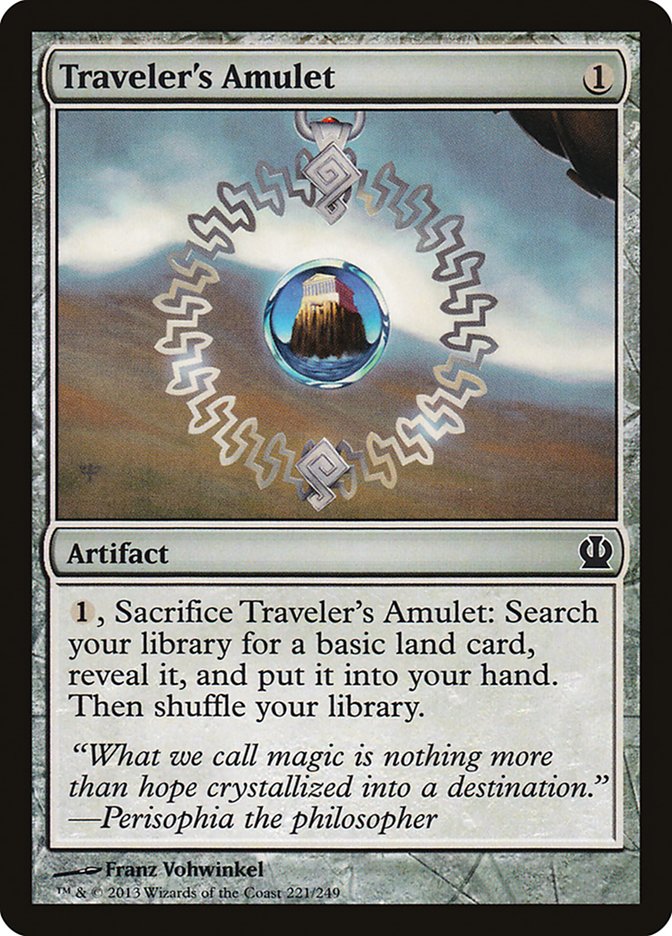 Traveler's Amulet [Theros] | Nerdhalla Games