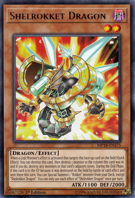 Shelrokket Dragon [MP18-EN175] Rare | Nerdhalla Games