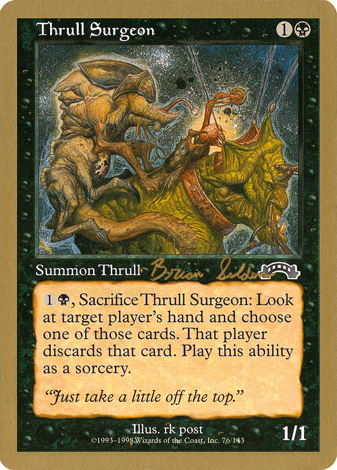 Thrull Surgeon (Brian Selden) [World Championship Decks 1998] | Nerdhalla Games