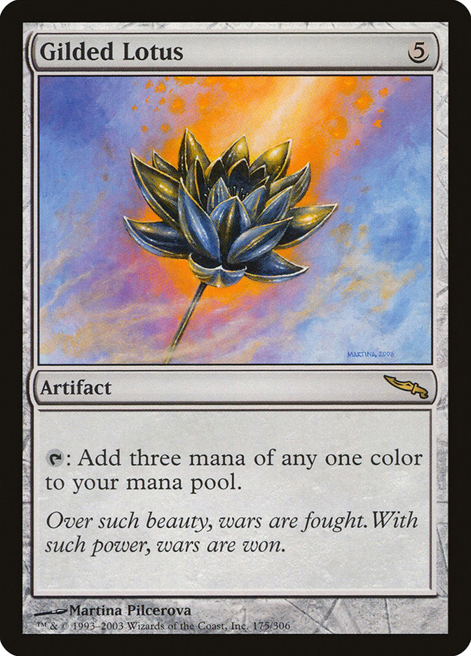 Gilded Lotus [Mirrodin] | Nerdhalla Games