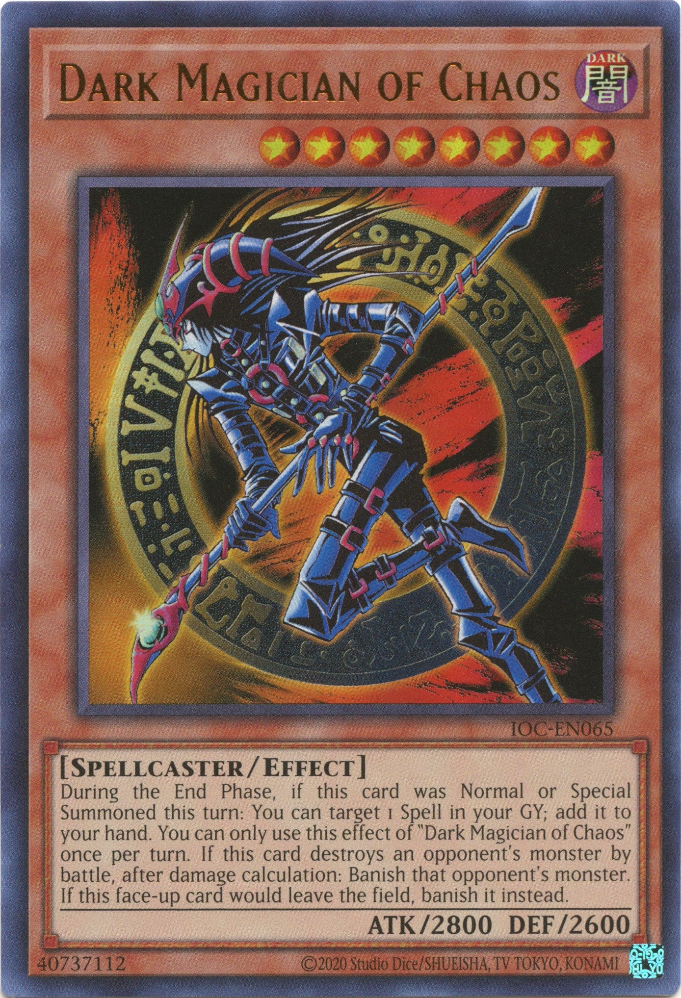 Dark Magician of Chaos (25th Anniversary) [IOC-EN065] Ultra Rare | Nerdhalla Games