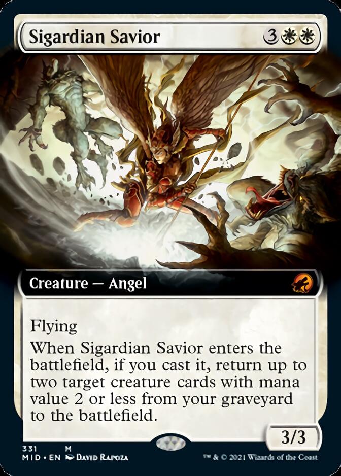 Sigardian Savior (Extended) [Innistrad: Midnight Hunt] | Nerdhalla Games