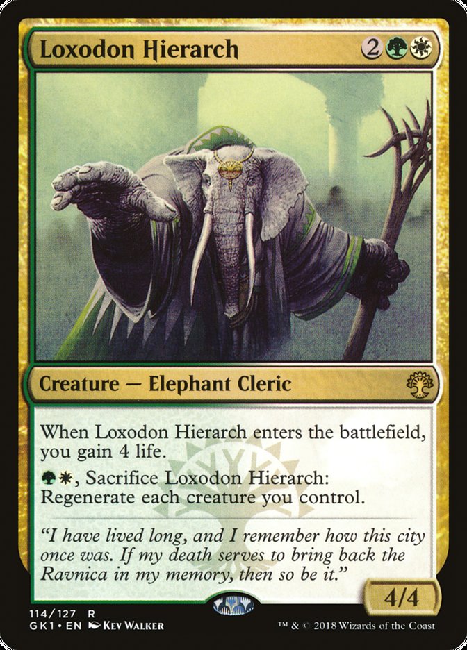 Loxodon Hierarch [Guilds of Ravnica Guild Kit] | Nerdhalla Games