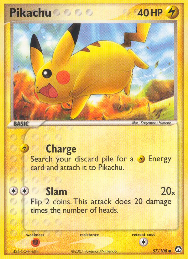 Pikachu (57/108) [EX: Power Keepers] | Nerdhalla Games